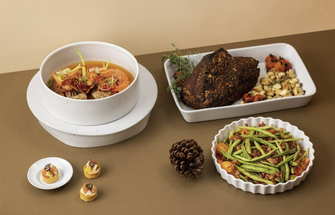 서울 한복판 플라자에 차려진 건강 농촌