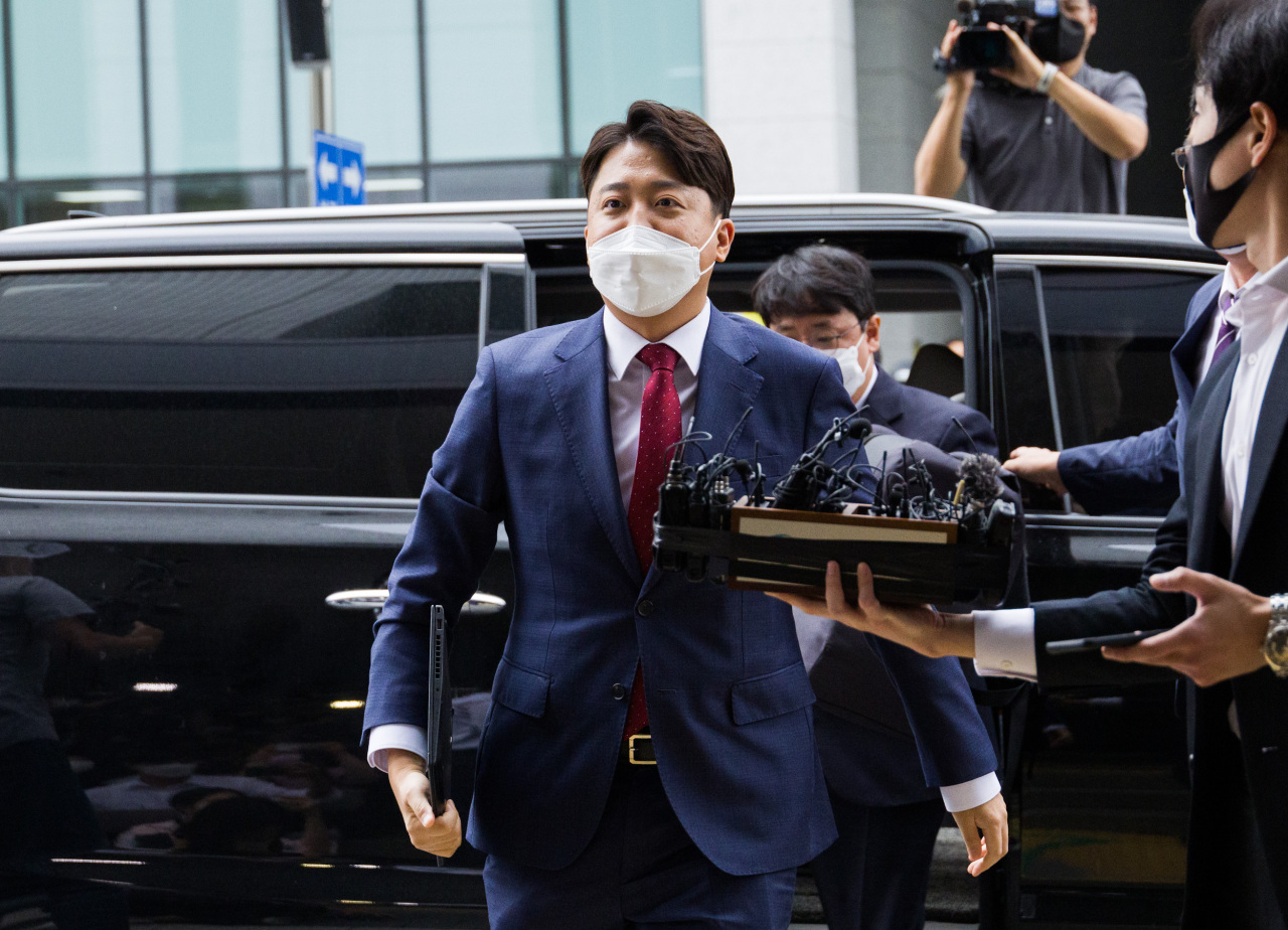 Former People Power Party Chairman Lee Jun-seok (Yonhap)