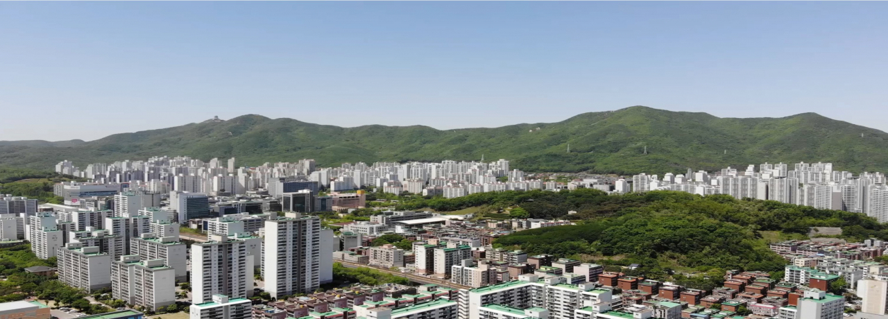 군포시 전경.