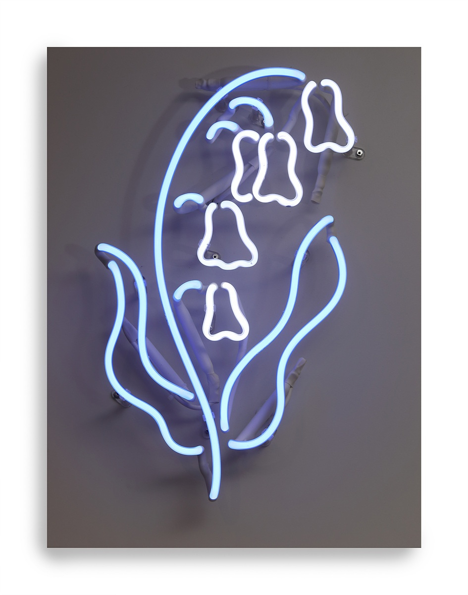 김병진, DOUBLE DRAWING-NEON, 37x50x15cm, Steel, Neon, 2021 [사진=PLAS제공]