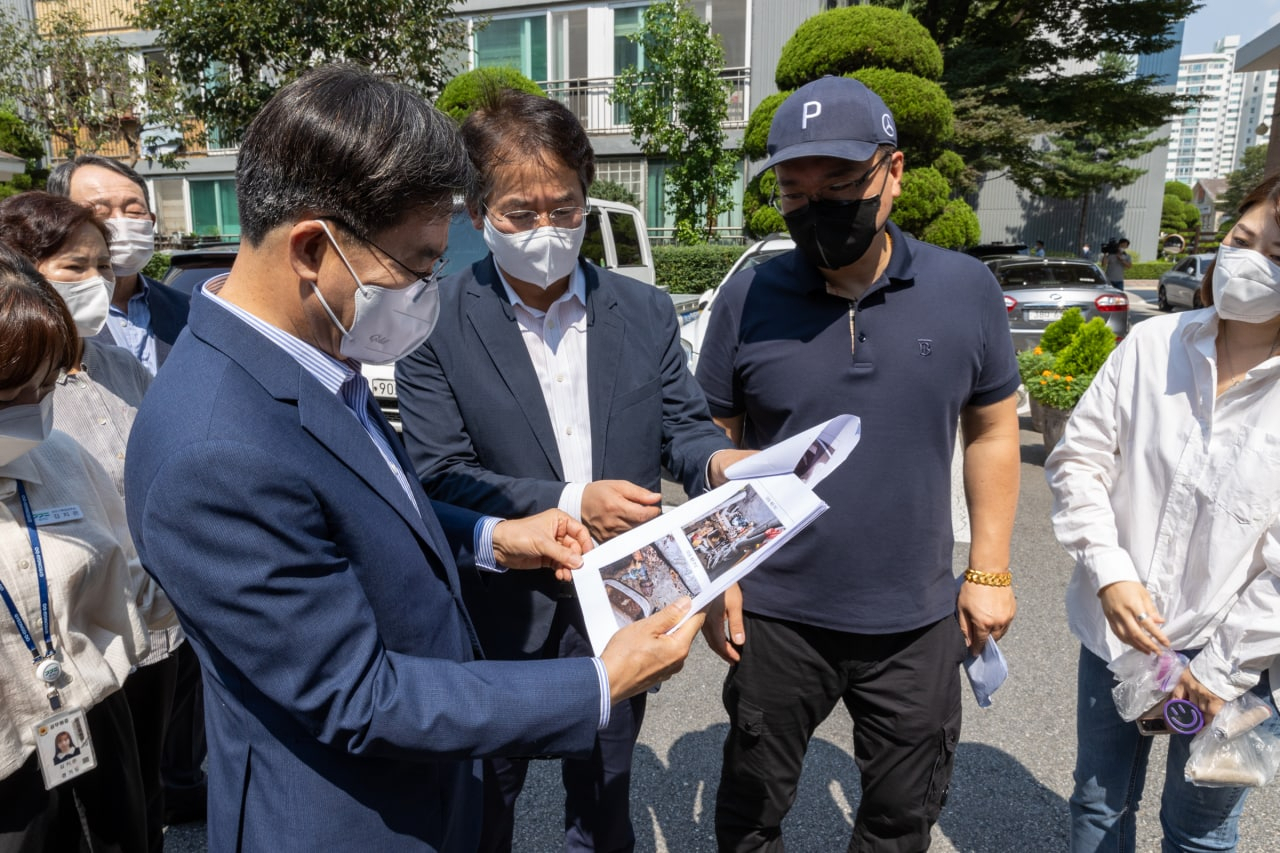 일산신도시 찾은 김동연 지사 페북 캡처.