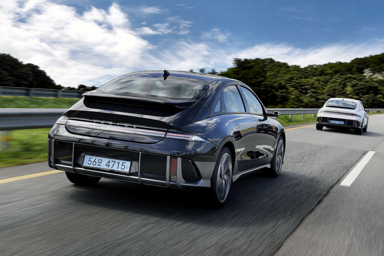 Rear of the Ioniq 6 (Hyundai Motor Group)