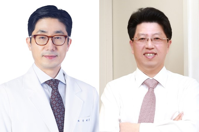 분당서울대병원 안과 우세준 교수(좌), 정신건강의학과 김기웅 교수(우