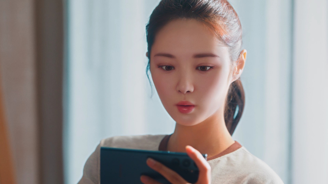 SK텔레콤의 첫 가상인간 광고모델 나수아. [사진 SK텔레콤]