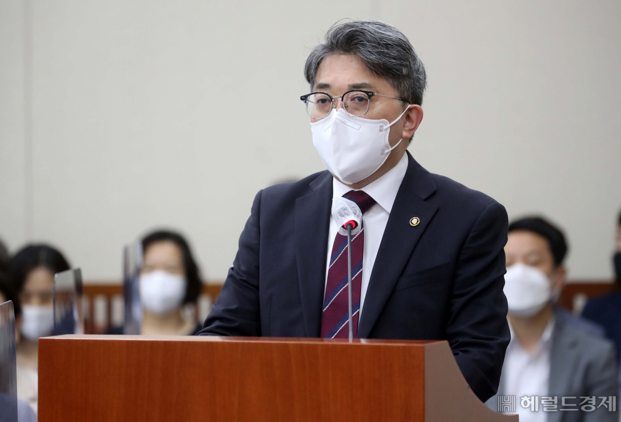 유희동 기상청장. 이상섭 기자