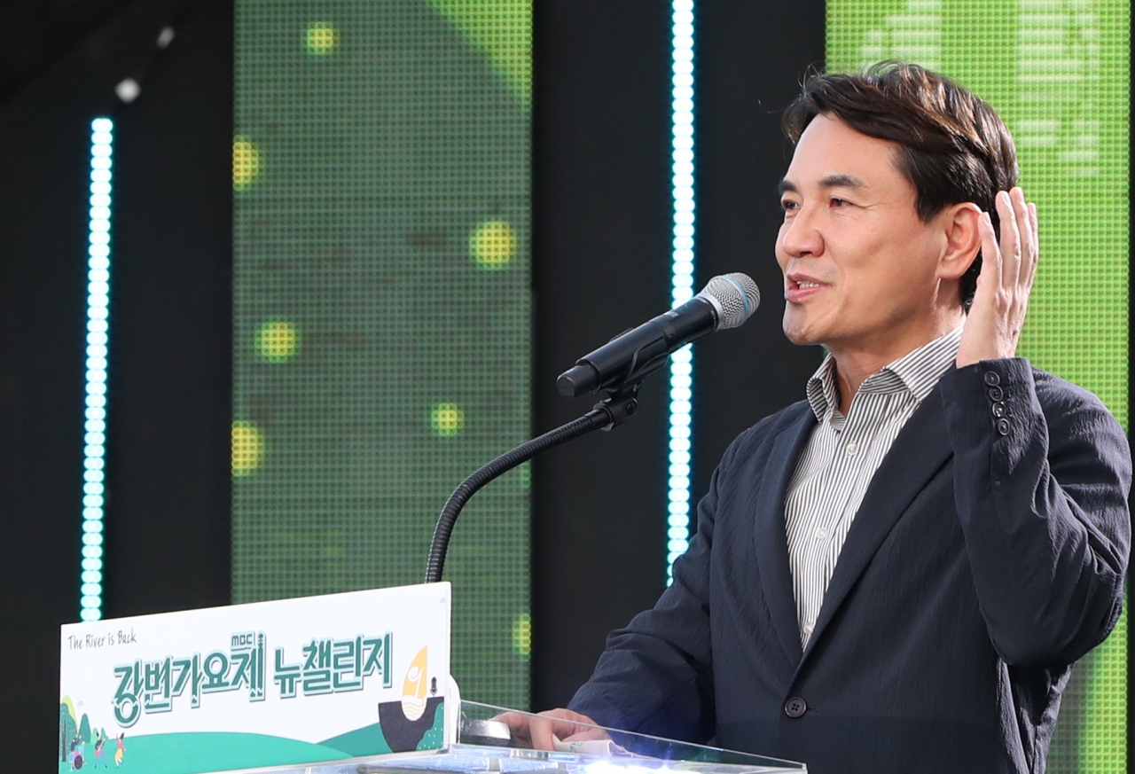 김진태 강원도지사. [연합]