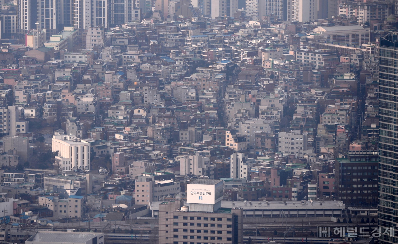 서울시내 한 빌라촌 모습 [헤럴드경제DB]