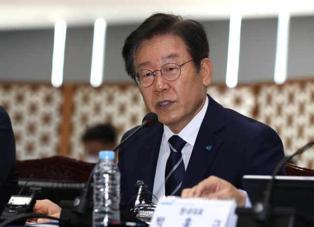더불어민주당 이재명 대표. [연합]