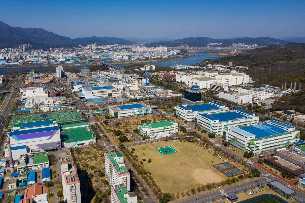 삼성전자 구미공장 전경. [게티이미지]