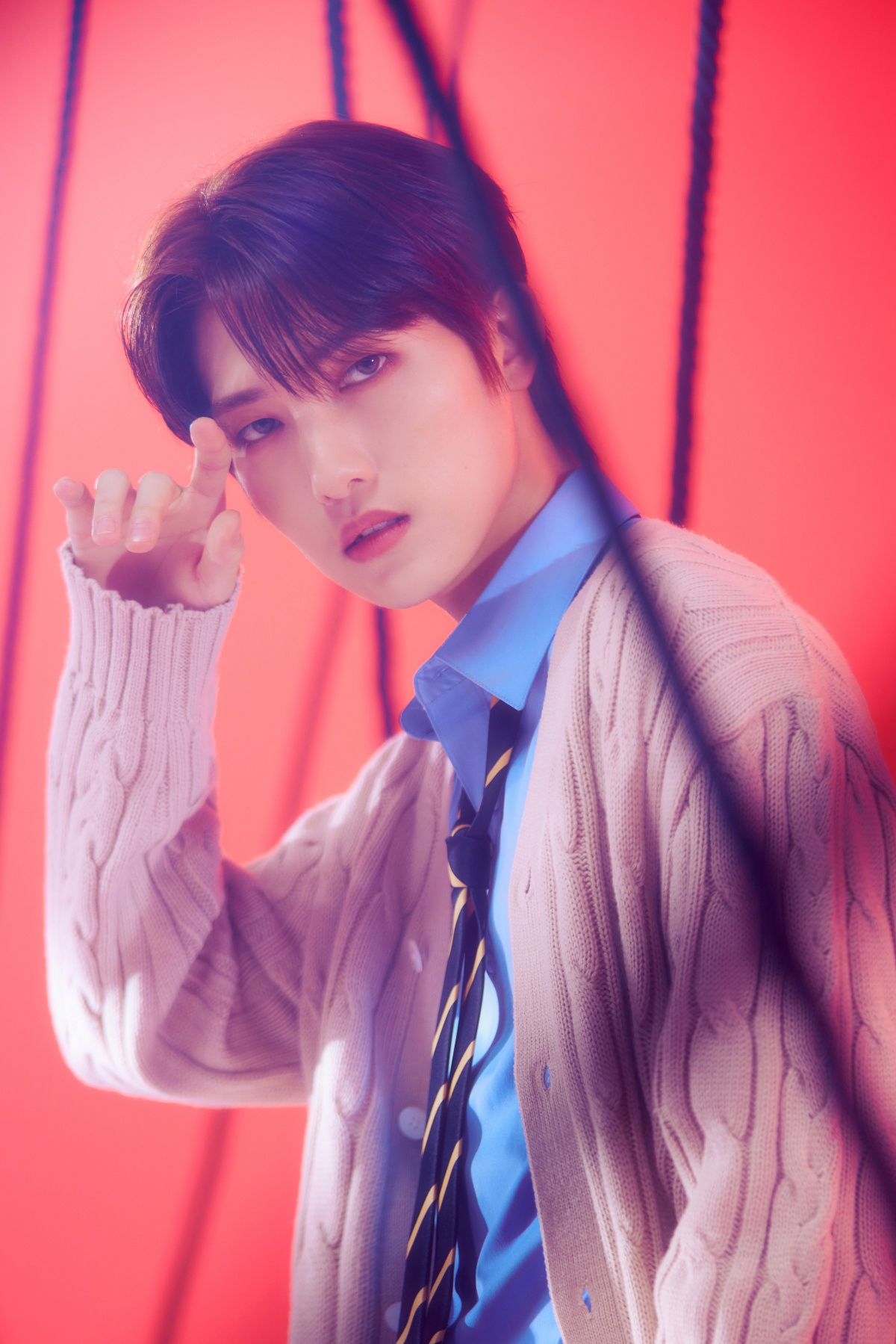 굿네이버스 웹드라마 시리즈 ‘서이추(서로 이웃 추가)’에서 은겸 역을 맡은 DKZ 세현. (사진제공=동요엔터테인먼트)