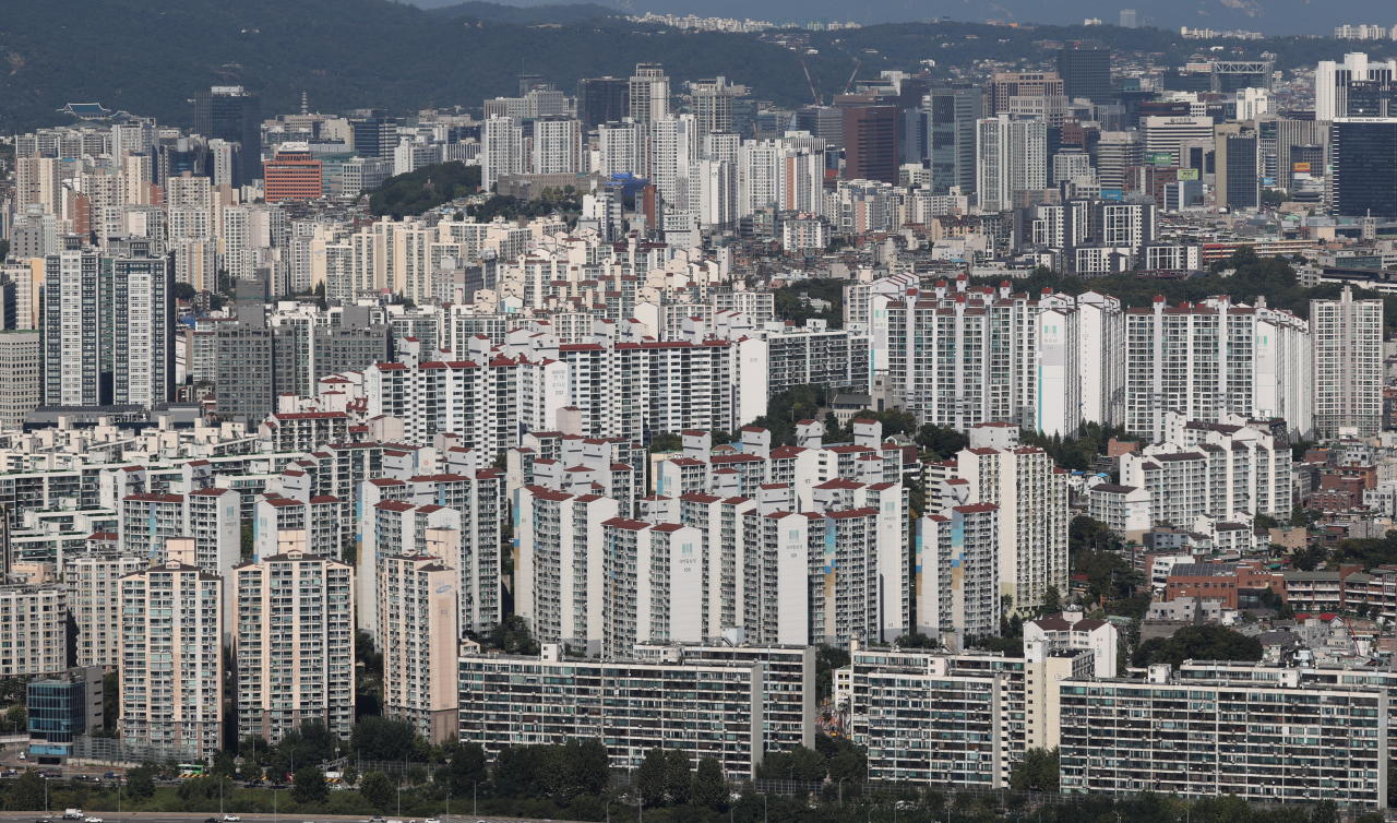 [사진=서울 시내 아파트 단지 모습.][연합]
