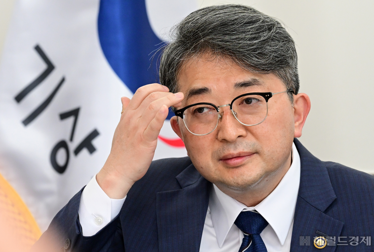 유희동 기상청장. 박해묵 기자