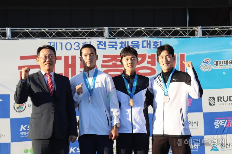 “이변은 없었다” 광주시청 근대5종팀, 전국체전 3관왕