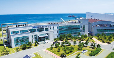 ‘동해안 해양헬스케어 융합산업벨트’ 조성 사업을 추진 중인 경북 울진 소재 환동해산업연구원. [연구원 제공]