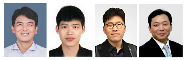 조지웅(왼쪽부터) KBSI 박사, 박범철 고려대 박사, 강용묵 고려대 교수, 김영근 고려대 교수.[KBSI 제공]