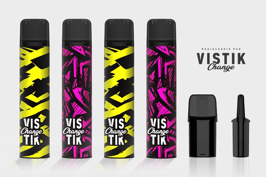 비엔토가 13일 출시한 일회용 전자담배 '비스틱 체인지' [비엔토 제공]