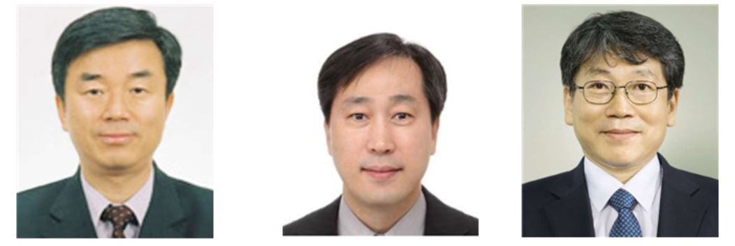제무성(왼쪽부터), 김균태, 박천홍 위원.[원자력안전위원회 제공]