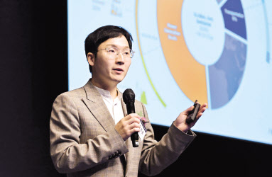 ‘헤럴드기업포럼2022’에서 우성훈 아모지 최고경영자(CEO)는 오는 2023년 세계 최초의 암모니아 기반 무탄소 친환경 선박을 선보일 계획이라고 말했다. 이상섭 기자