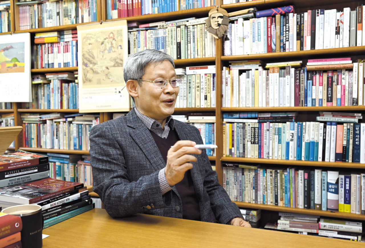 조영남 서울대학교 국제대학원 부원장이 12일 서울 관악구 서울대학교 국제대학원에서 헤럴드경제와 인터뷰를 하고 있다. 임세준 기자