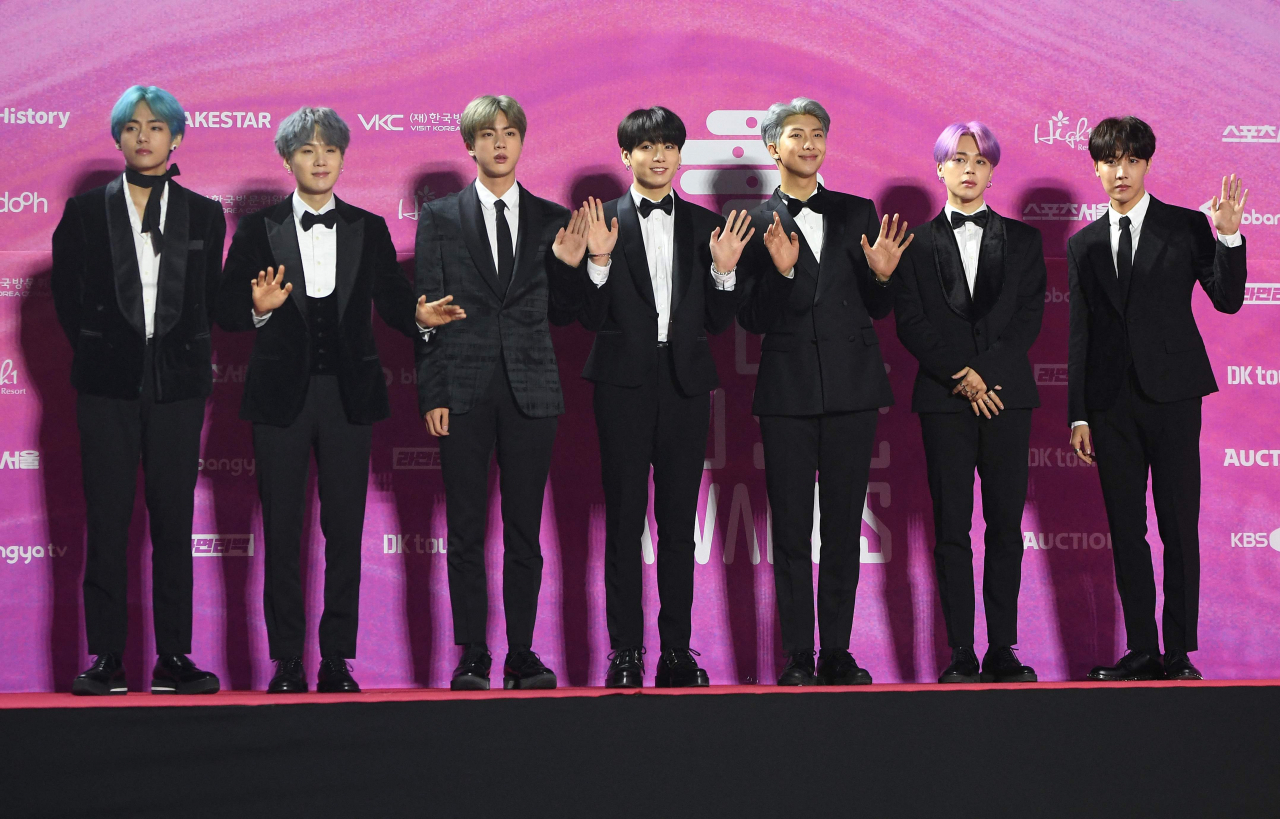방탄소년단 [AFP]