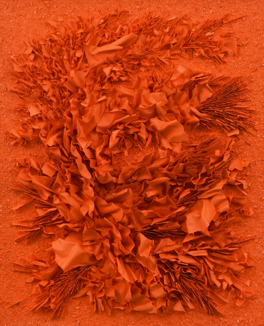 김지아나, Orange Inside Orange 21-13, 포슬린, 안료, 폴리레진, 73&times;91&times;13cm, 2021 [사진=헤럴드 아트데이]