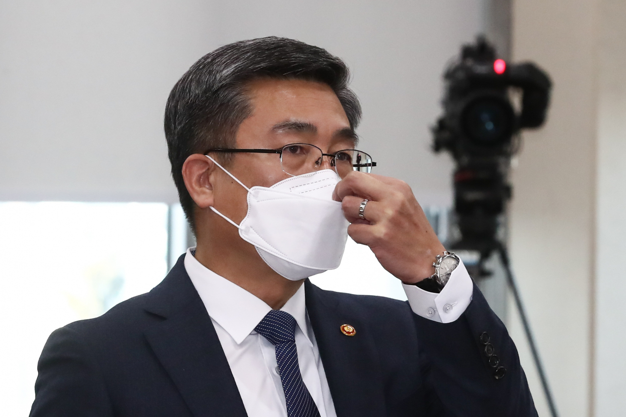 서욱 전 국방부 장관. 이상섭 기자