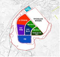 부산 국제산업물류도시 차세대 물류클러스터 위치도.