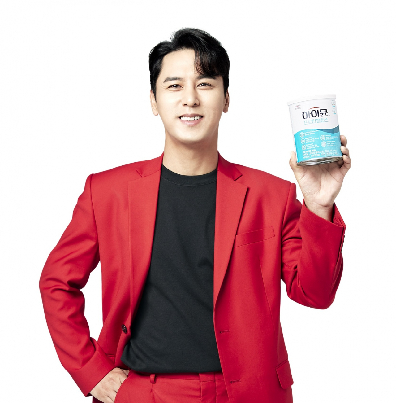 일동후디스 건강기능식품 브랜드 ‘하이뮨’ 모델인 장민호. [일동후디스 제공]