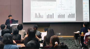 지난 20일 열린 한국식품영양과학회 국제학술대회 중 KFN세션. [광동제약 제공]