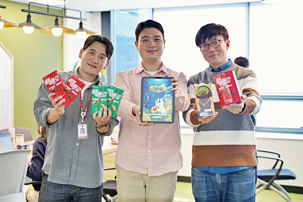 롯데제과의 첫 번째 사내벤처 ‘스탠드에그’를 독립법인으로 분사한다. [롯데제과 제공]