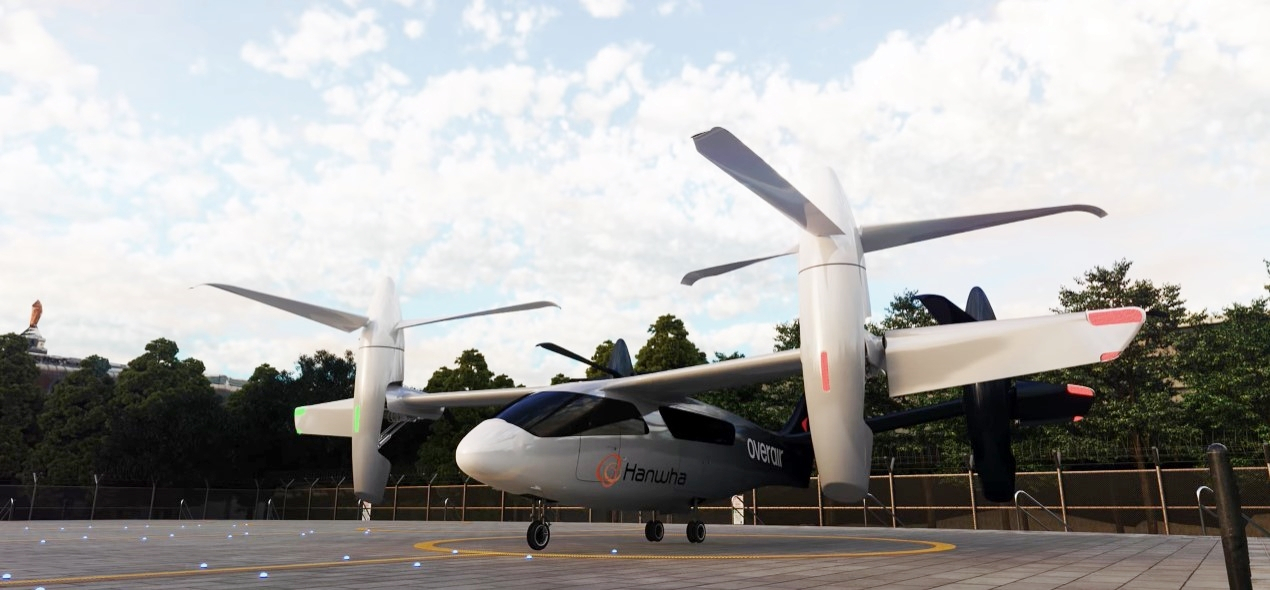 한화시스템이 개발 중인 UAM(Urban Air Mobility·도심항공교통) ‘버터플라이’ [한화시스템 제공]