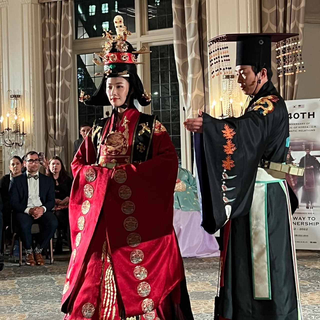 한미수교 140주년 기념 한복패션쇼 [시애틀총영사관 SNS]