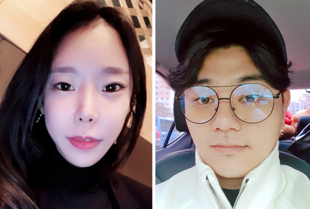 '계곡 살인' 사건 피고인 이은해(왼쪽)와 공범 조현수. [연합]