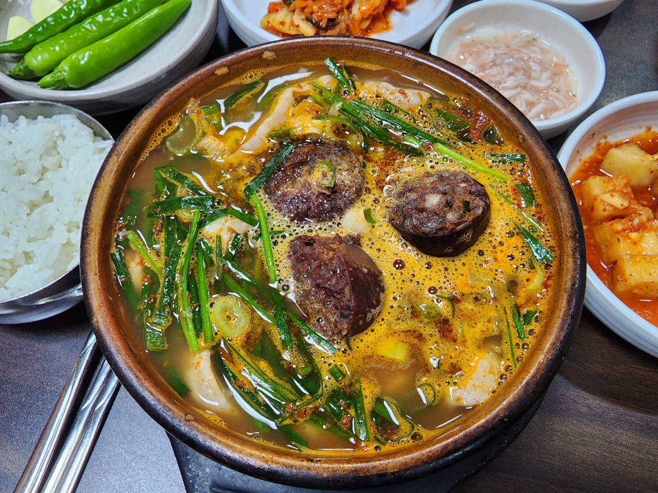 전주 암뽕순대국밥