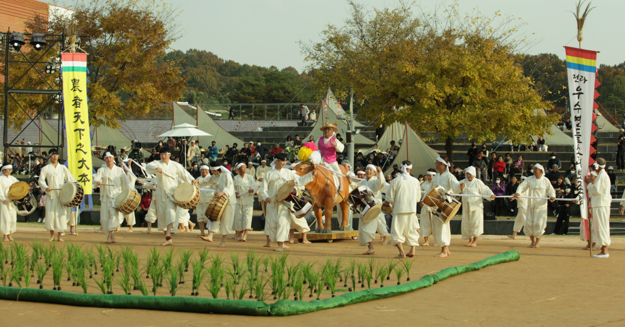 전라우수영들소리 장면