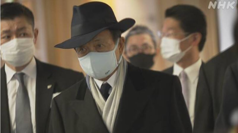 아소 다로 자민당 부총재. [NHK]