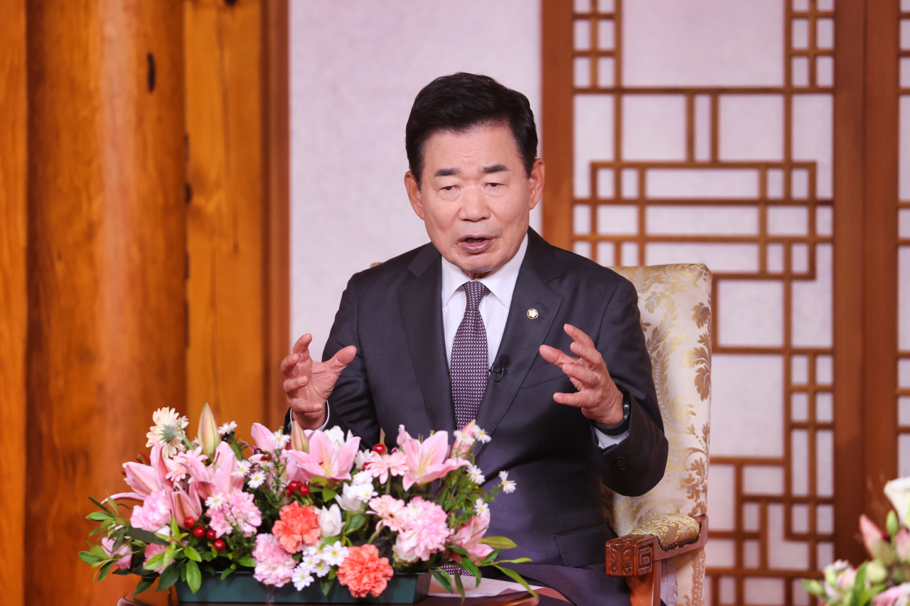 김진표 국회의장 [연합]