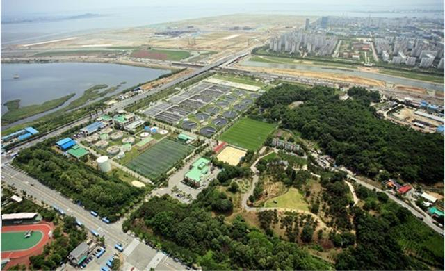 인천 승기하수처리장 전경