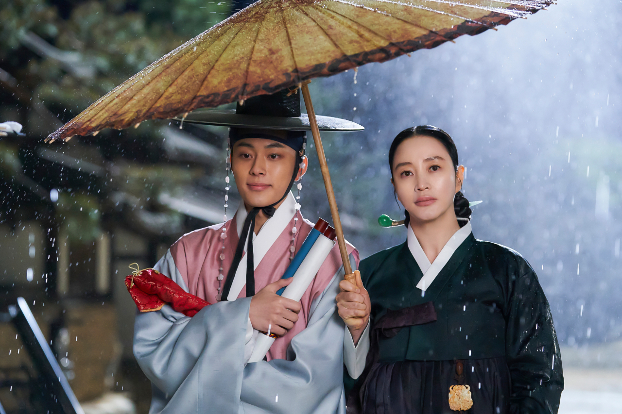 tvN 토일드라마 ‘슈룹’ 방송 장면.