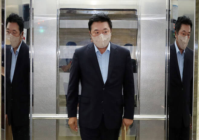 김철근 전 대표 정무실장.[연합]