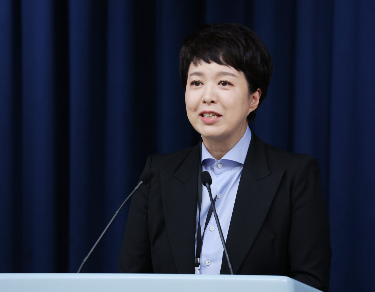 김은혜 대통령실 홍보수석 [연합]