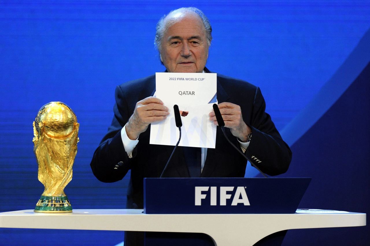 제프 블래터(86) 전 국제축구연맹(FIFA) 회장. [AP]