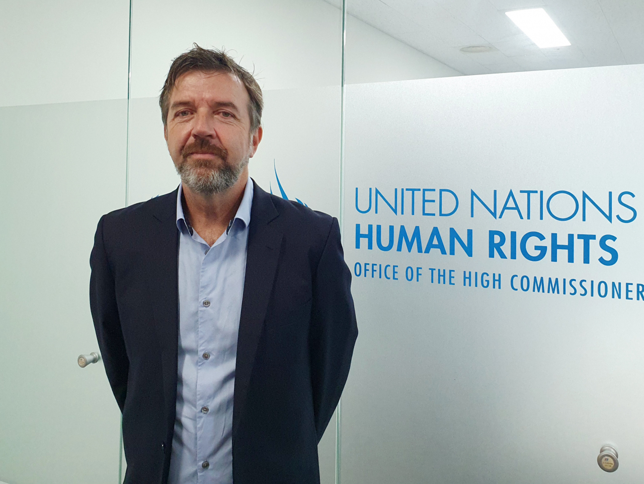 James Heenan, representative of the UN Human Rights Office in Seoul (Yonhap)