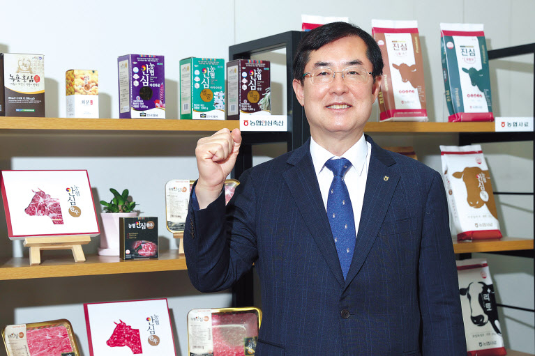 안병우 농협경제지주 축산경제대표 [연합]