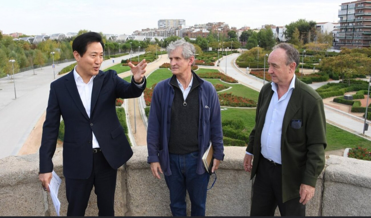 최근 마드리드를 방문한 오세훈 시장