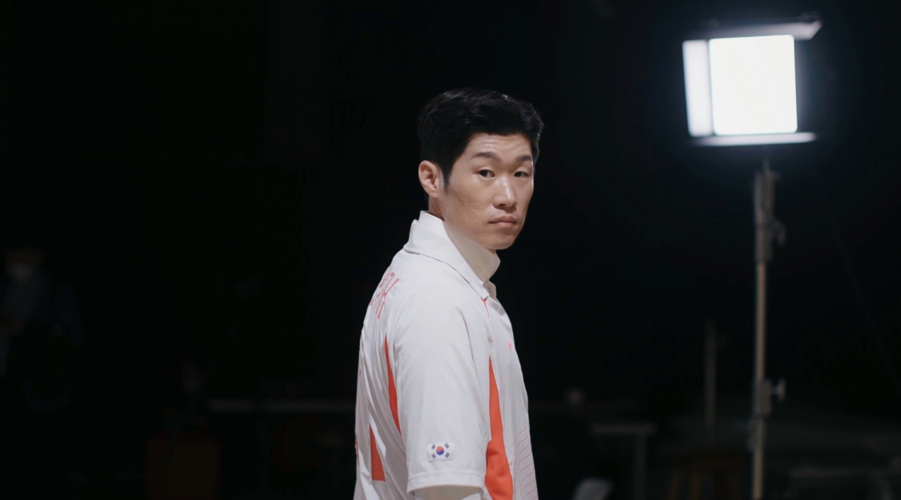 South Korean soccer icon Park Ji-sung on MBC's "Docu-Flex" (MBC)