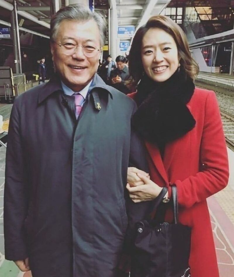 문재인 전 대통령과 고민정 더불어민주당 최고위원 [고 최고위원 인스타그램]