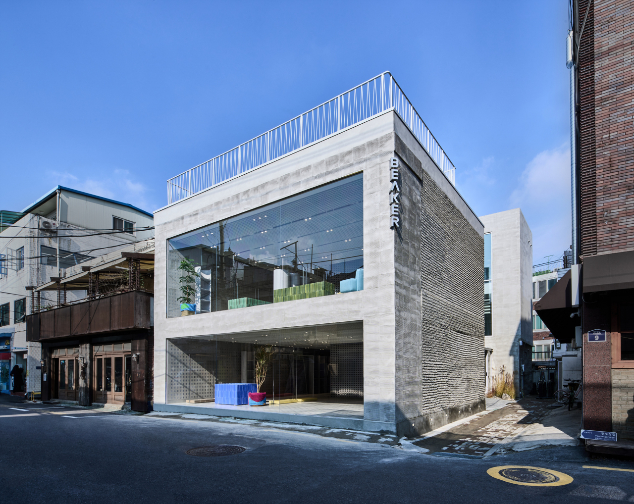 서울 성동구 성수동에 문을 연 비이커 플래그십 스토어. [삼성물산 패션부문 제공]
