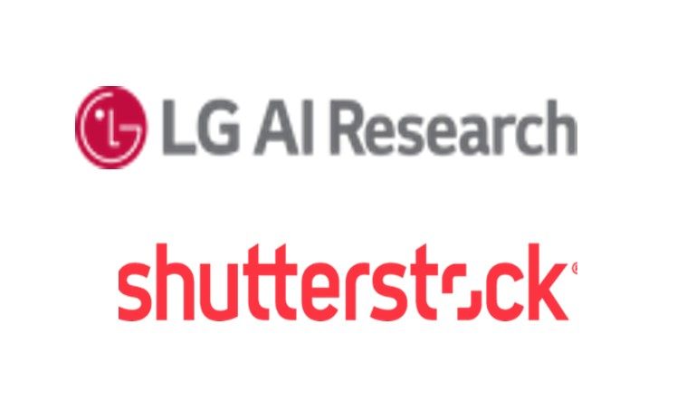 LG AI연구원과 셔터스톡 로고 [각사 제공]