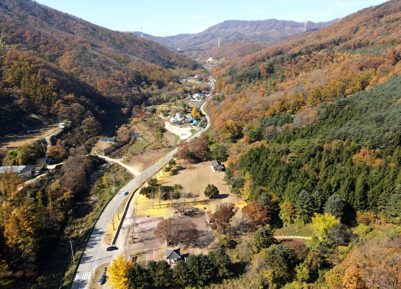 김유신 장군 탄생지 [지앤씨21, 드론 촬영]
